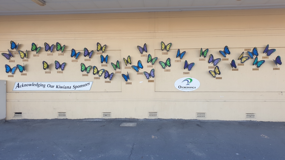 Otorohanga Butterfly Wall