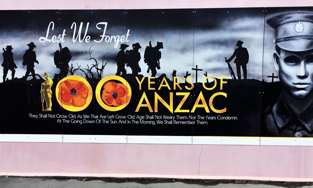 Lest We Forget, 100 Years of ANZAC